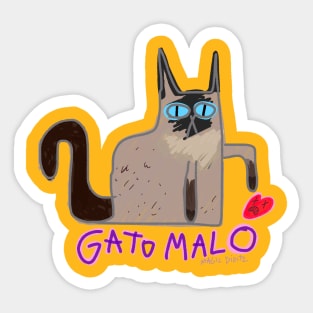 Soulless gato bad Sticker